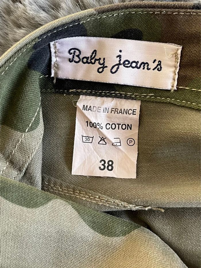 Jupe midi camouflage T.38 - photo numéro 6