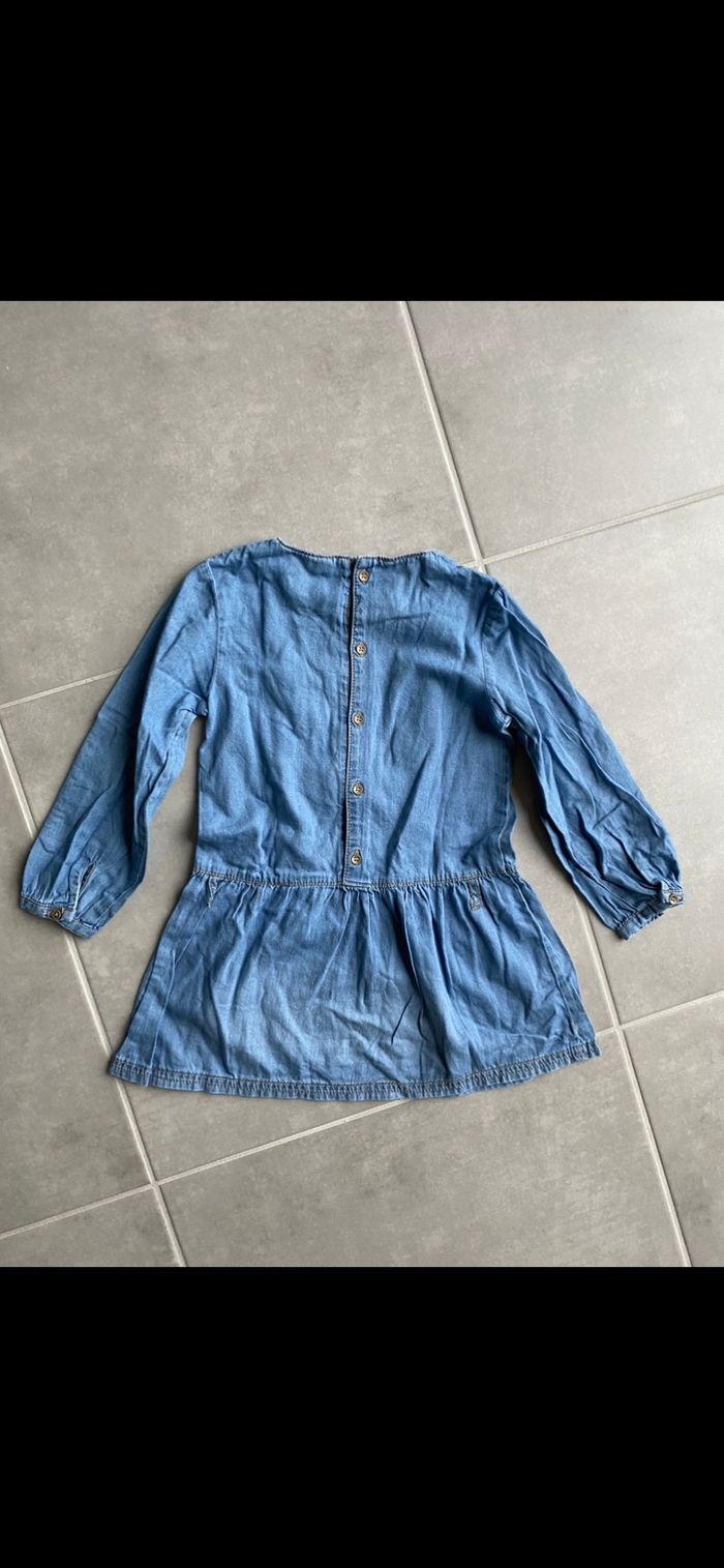 Robe en jean manches longues 4 ans - photo numéro 9