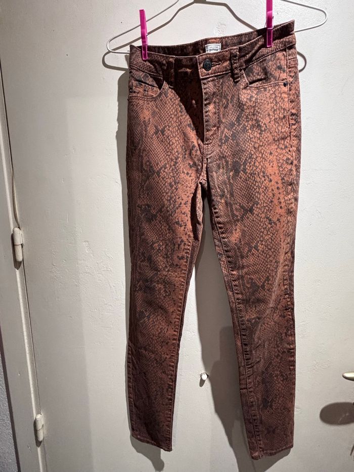 Pantalon jean vieux python Pimkie XS - photo numéro 1