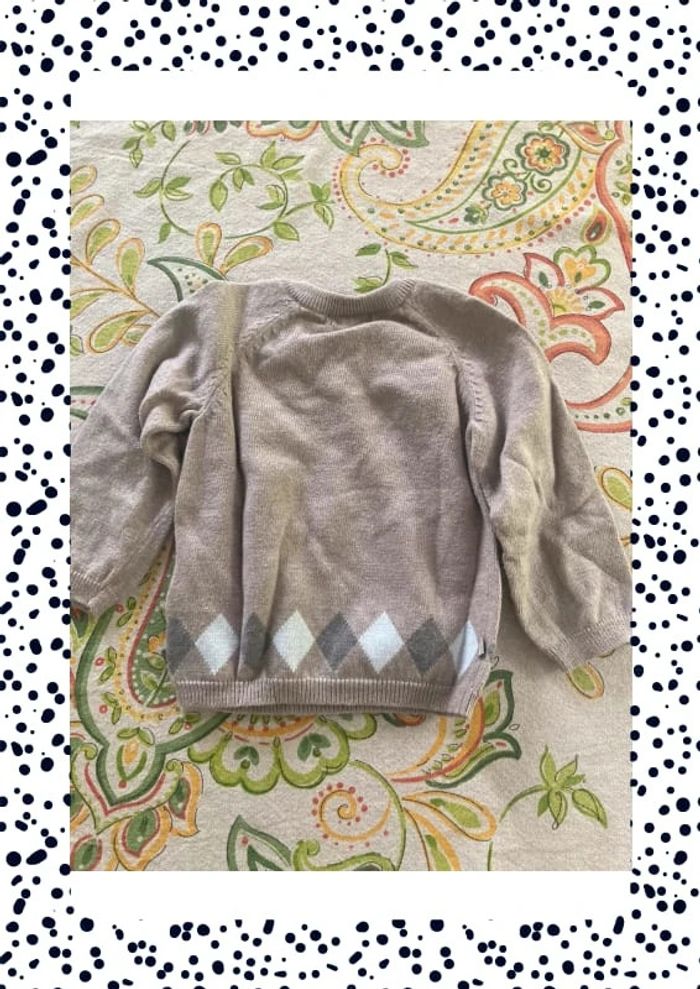 Lot de 2 pulls taille 6 mois - photo numéro 3