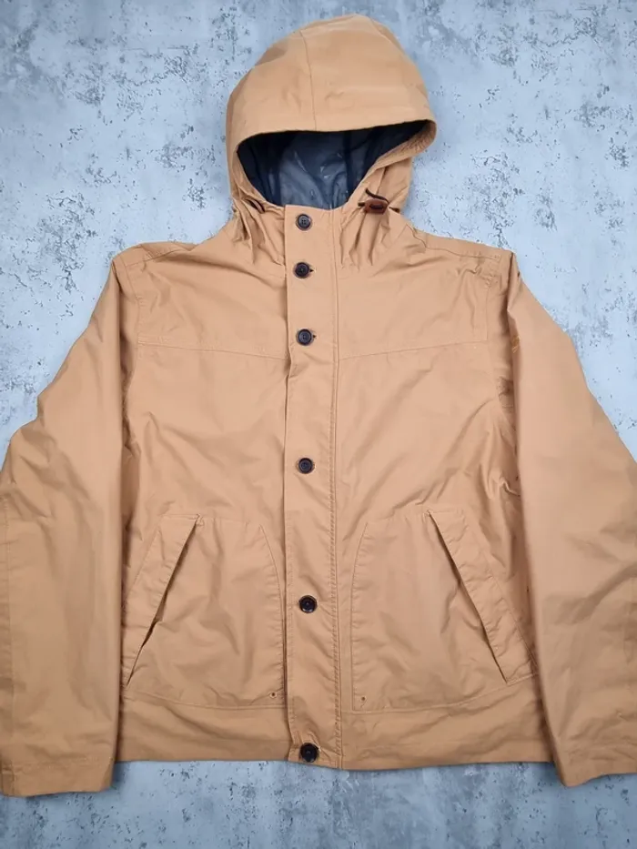 Veste Parka Timberland Moutarde – Taille XL Homme (mesures en photos)