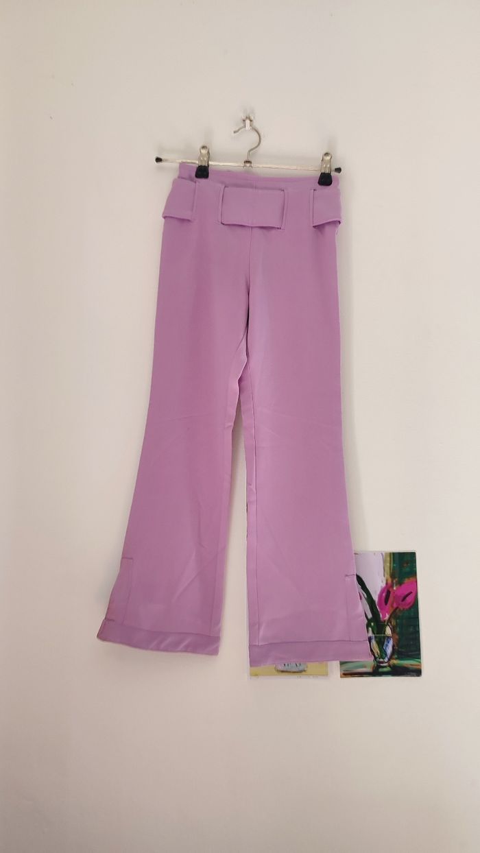 Pantalon violet 10 ans - photo numéro 2