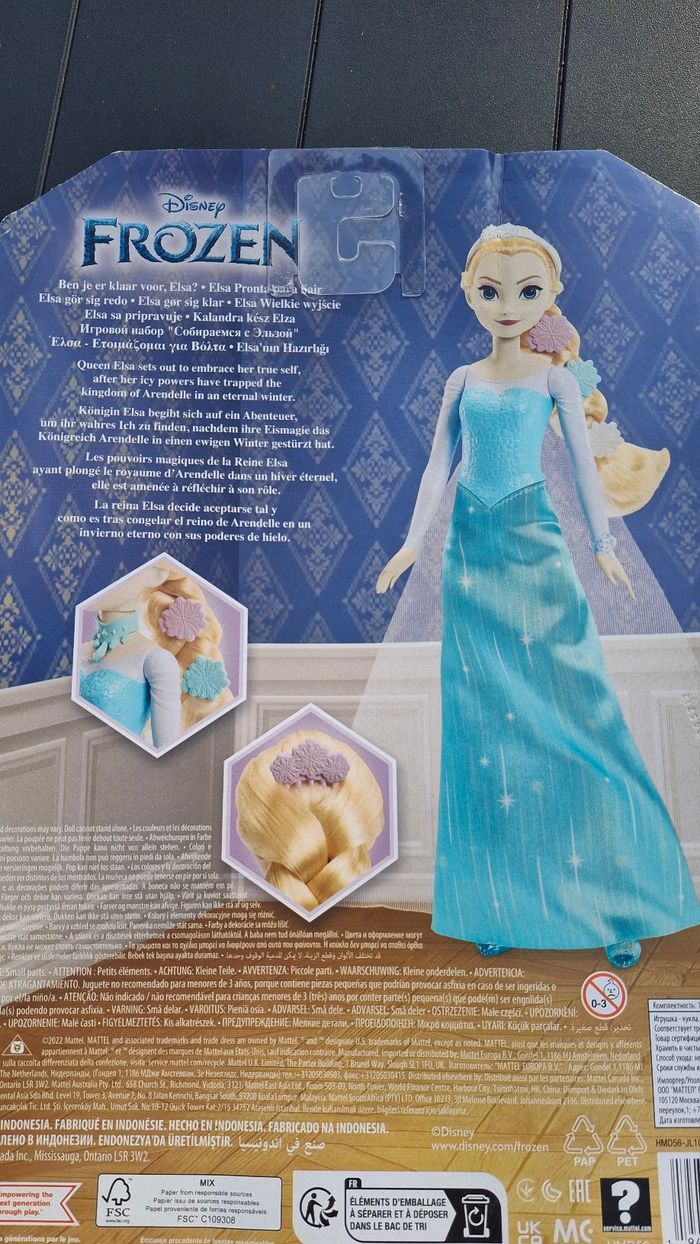 Poupée Reine des neiges neuve Frozen - photo numéro 2