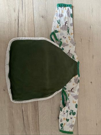 Bavoir vert