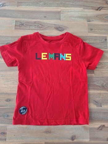Tee shirt souvenir 24h du Mans 6 ans