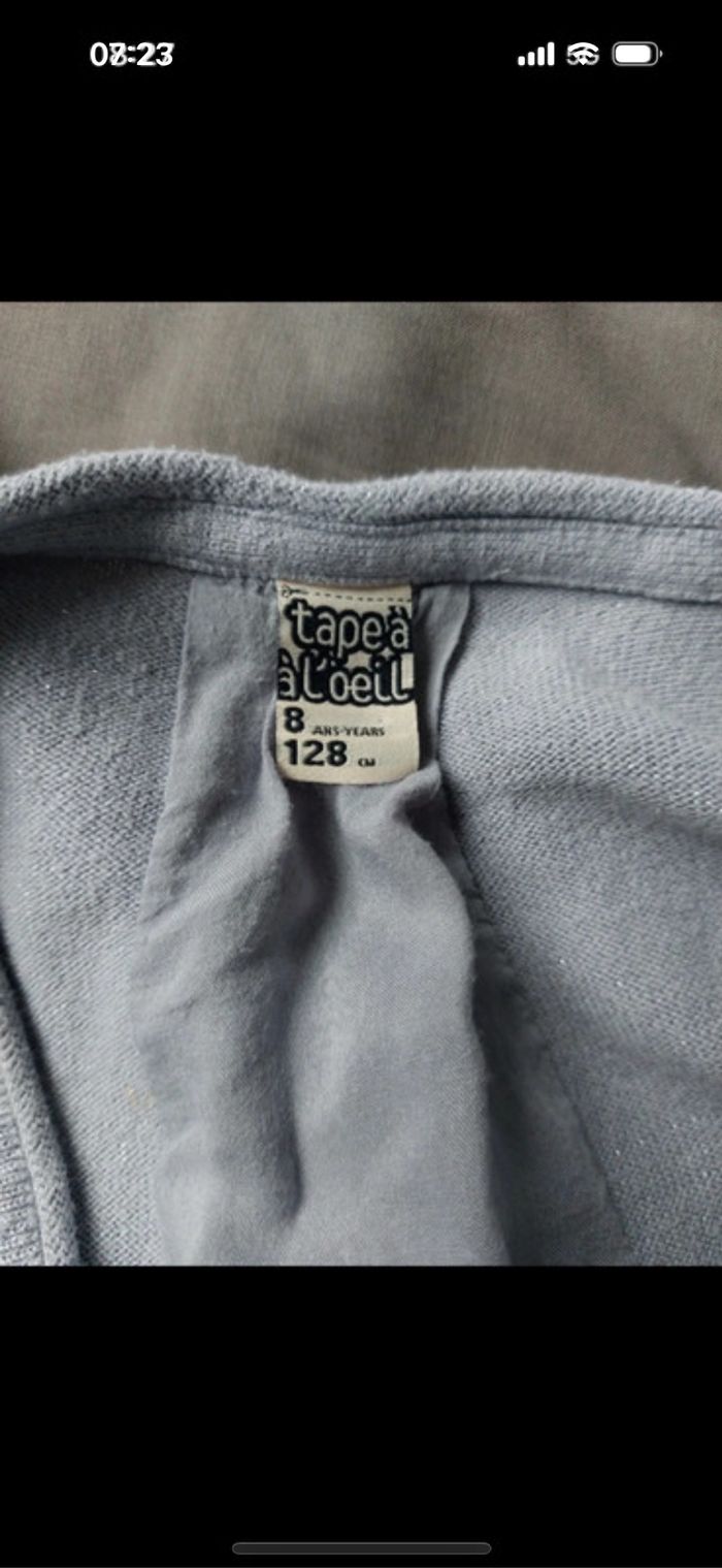 Gilet Tape A L'Oeil taille 8 ans - photo numéro 3