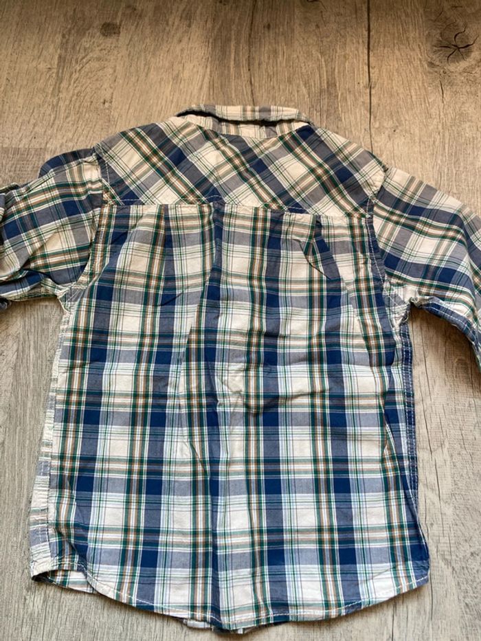 Chemise à carreaux 92cm - photo numéro 5