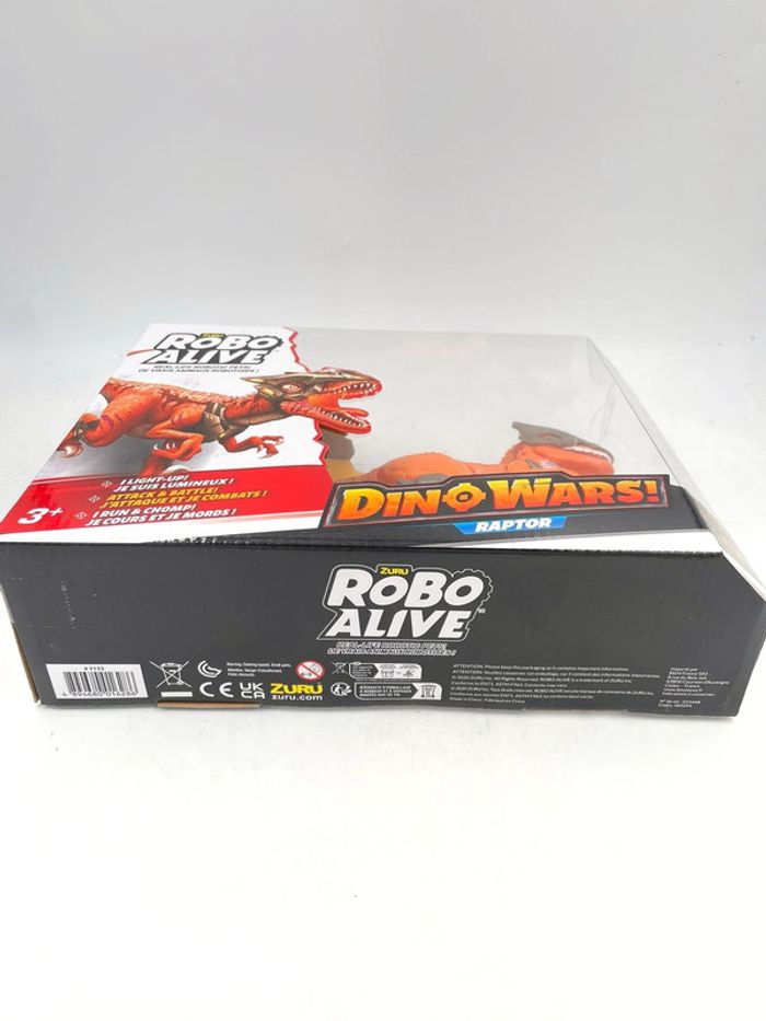 Robo Alive Zuru Dino Wars Raptor neuf - photo numéro 8