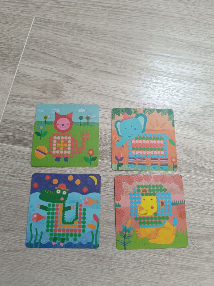 Jeu mosaïque animaux Djeco - photo numéro 4