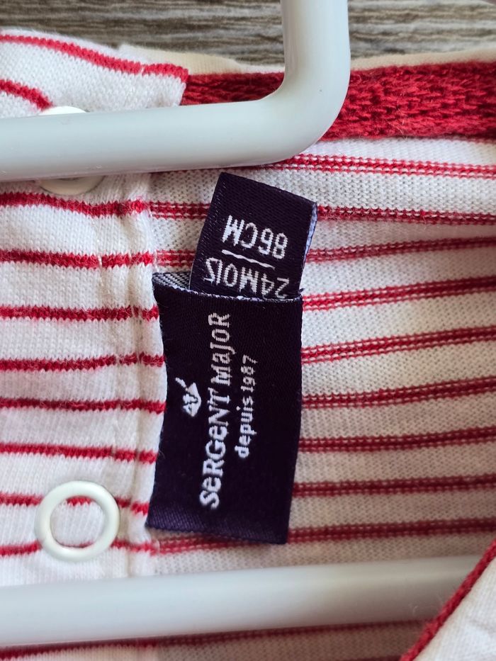 Vêtement Bébé Fille - Ensemble Salopette + Body - Sergent Major - 24 mois 86 cm - photo numéro 9