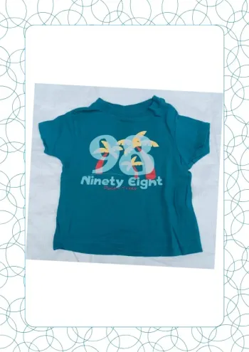 Tee shirt manches courtes 12 mois