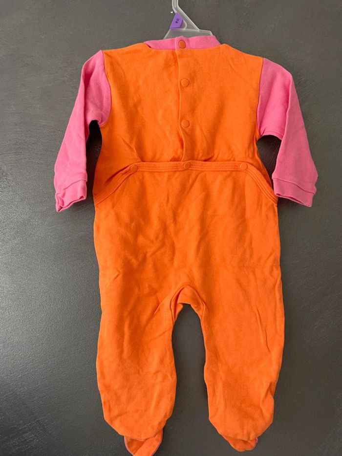 Pyjama bébé orange - photo numéro 2