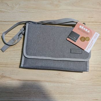 Pochette à langer Béaba Genève Gris - État impeccable