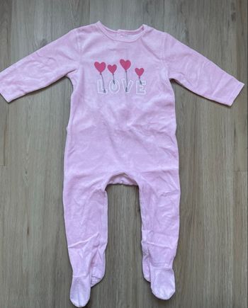 Pyjama Tex baby rose 23 mois 