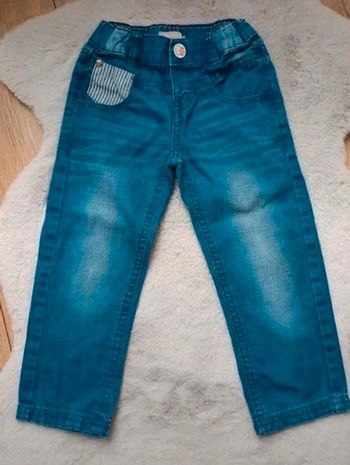 👖 Jean fin bleu Grain de blé 3 ans 👖