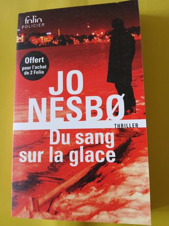 livre du sang sur la glace thriller jo nesbo 