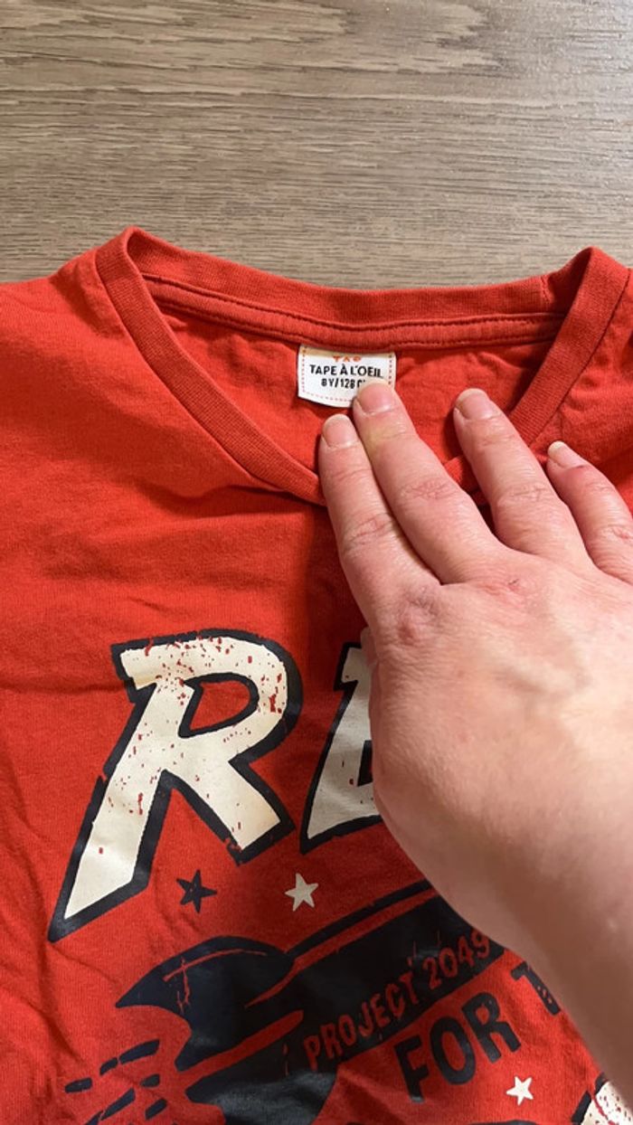 T-shirt manche longue en 8 ans - photo numéro 2
