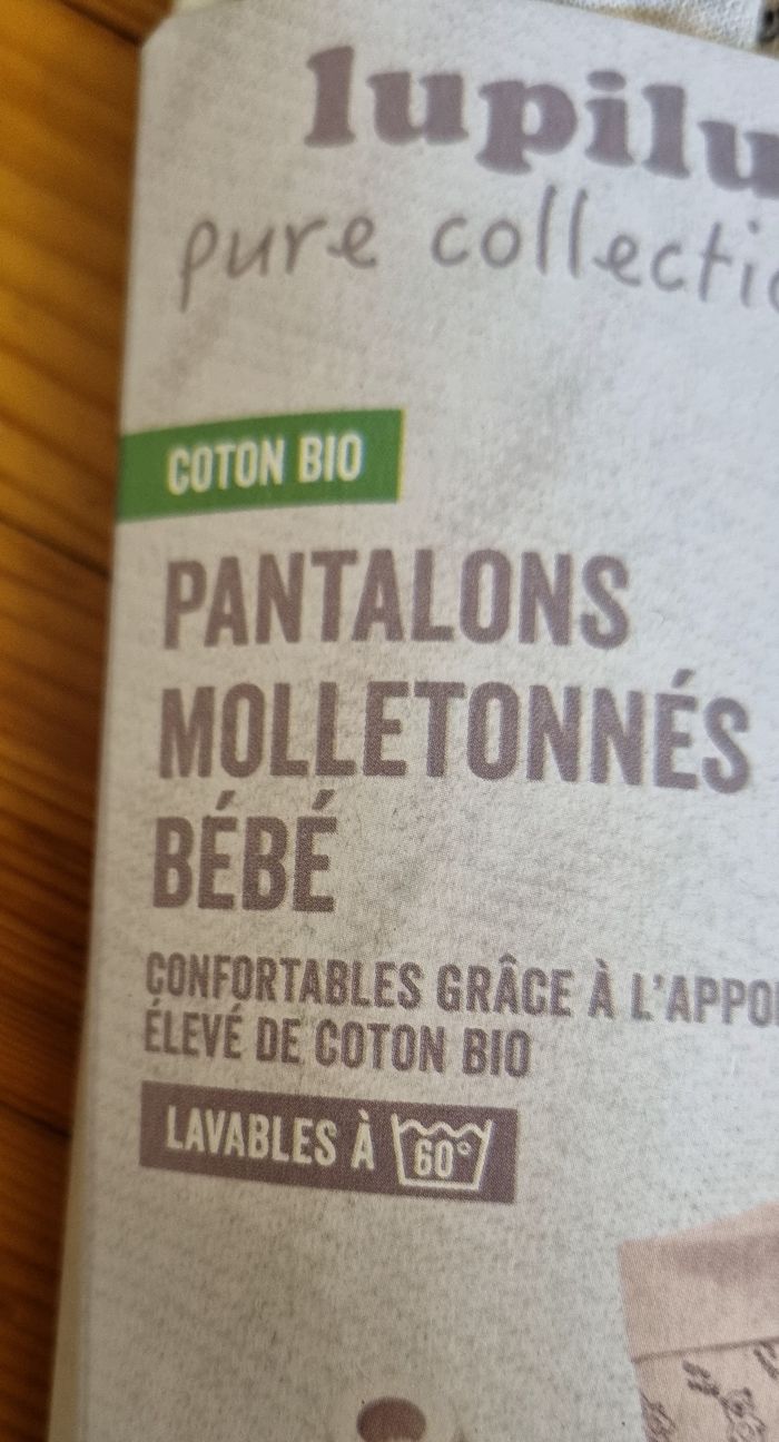 Lot 2 pantalons bébé neufs - photo numéro 4