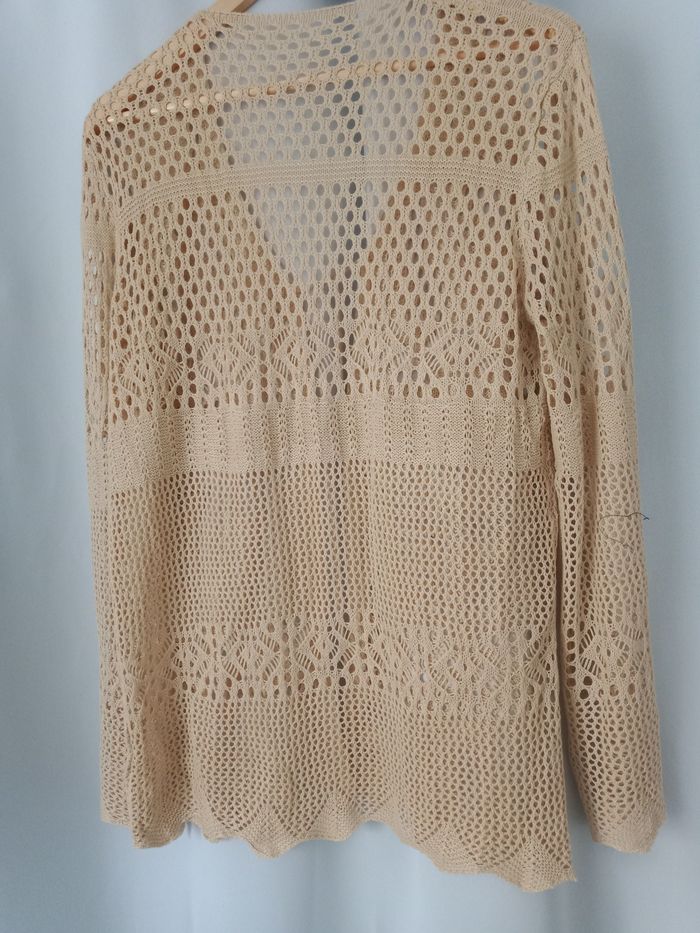 Cardigan beige - photo numéro 5