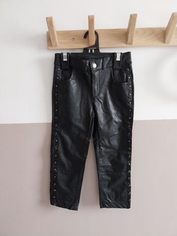 Pantalon simili cuir