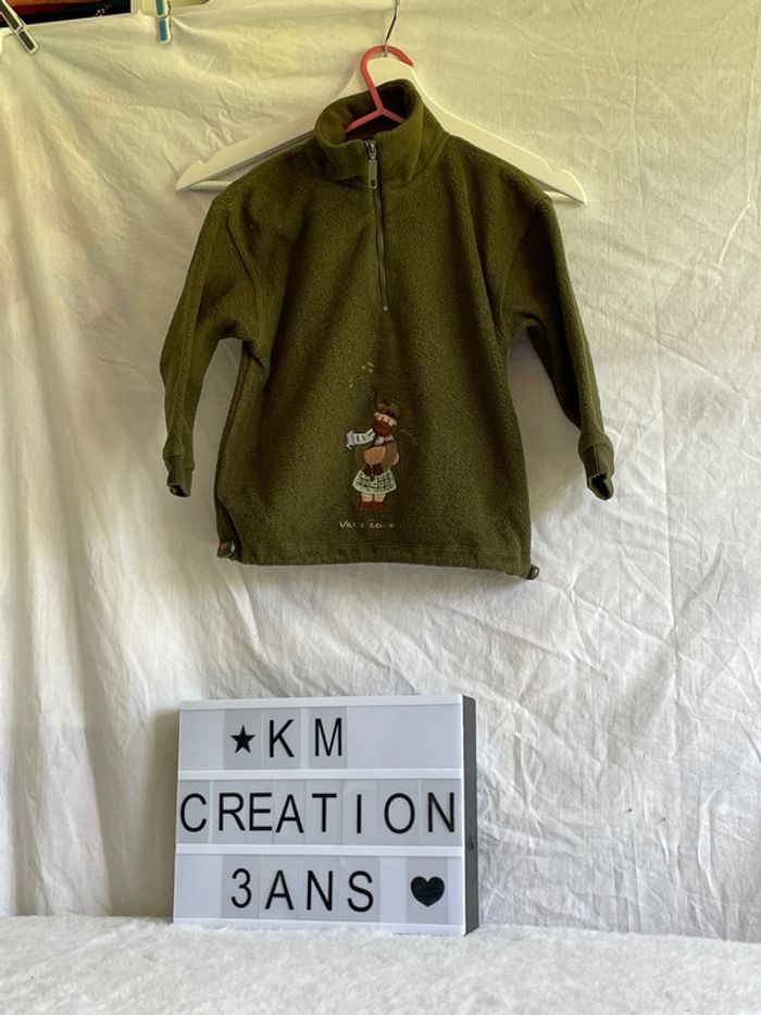Pull polaire 3 ans sergent Major