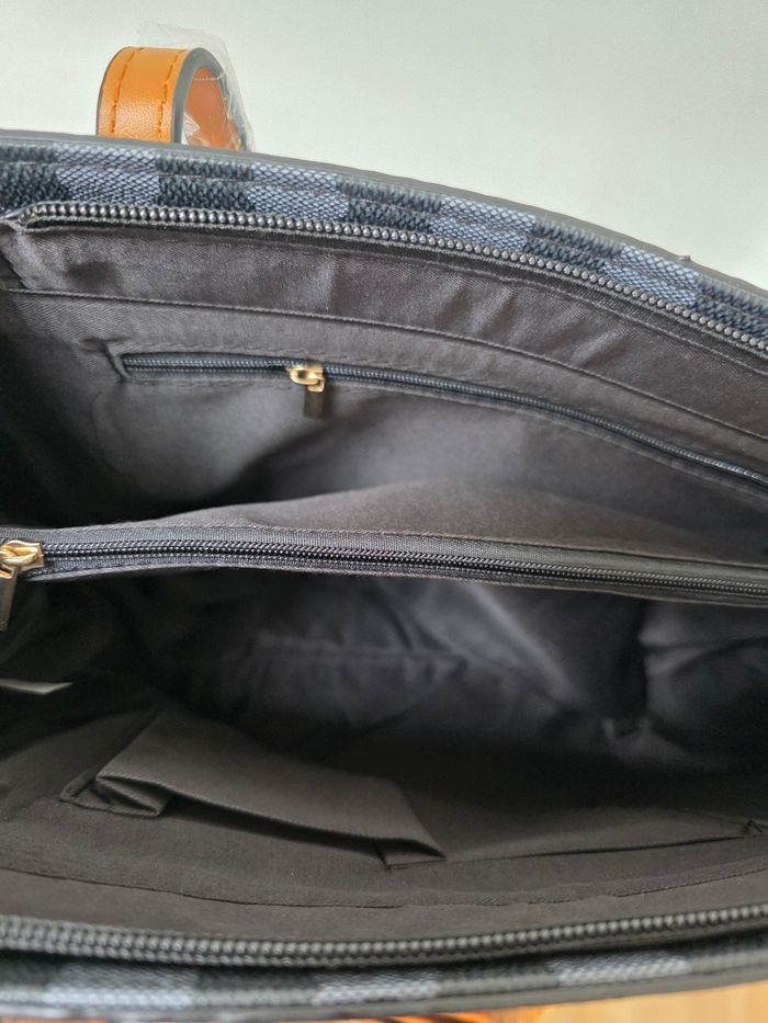 Sac à main chic anthracite - photo numéro 6