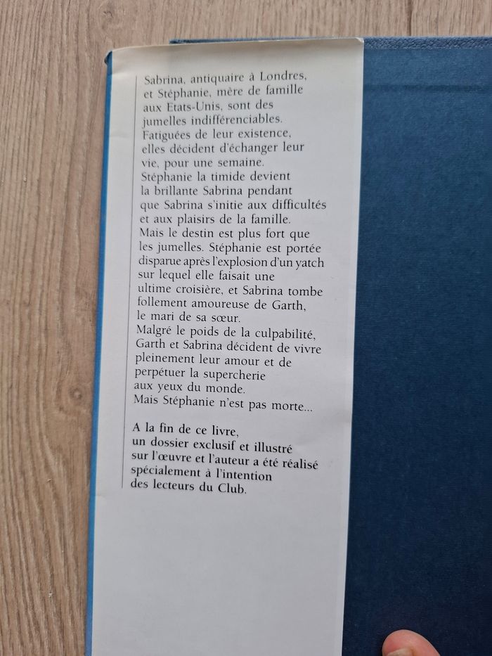 Roman Rends-moi ma vie de Judith Michael en bon état - photo numéro 3