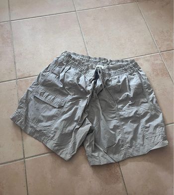 Short de bain gris