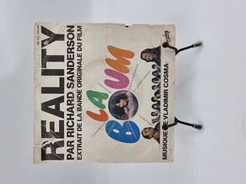Vinyle 45 tours La Boum Reality par Richard Sanderson avec fourreau