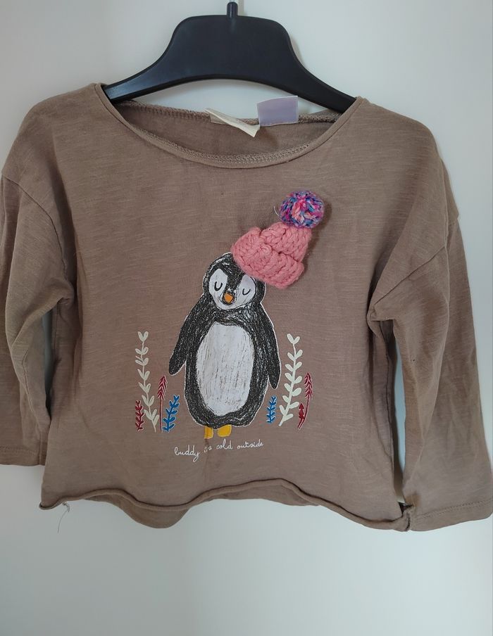 T shirt pingouin