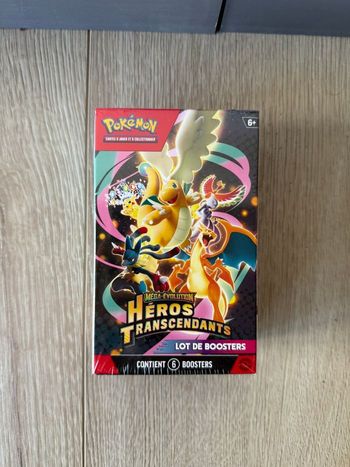 Bundle Pokémon ME 2.5 Héros Transcendants neuf scellé FR 6 boosters