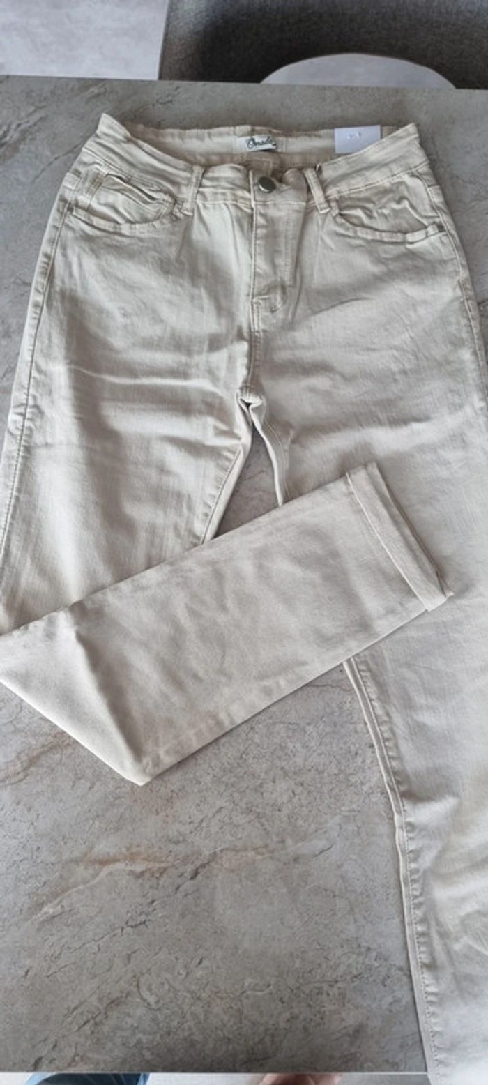 Jean Skinny beige Onado