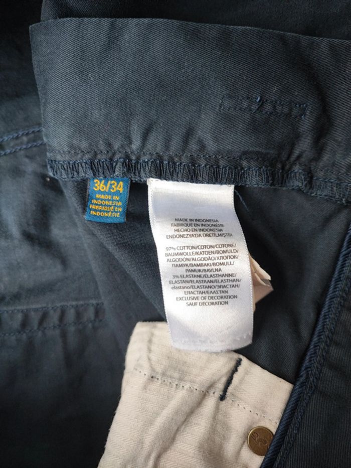 Jean Ralph Lauren Coupe Droite Couleur Bleu Marine Taille 34/36 - photo numéro 4
