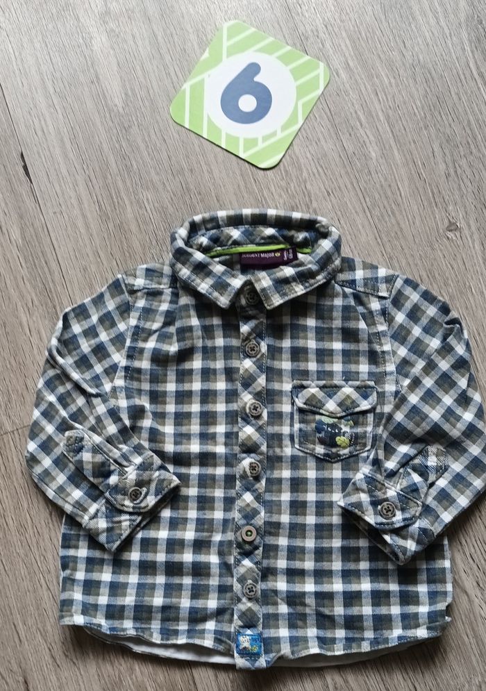 Chemise 6 mois sergent major