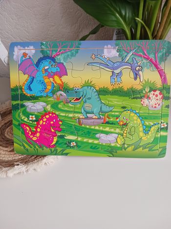 Puzzle dinosaures