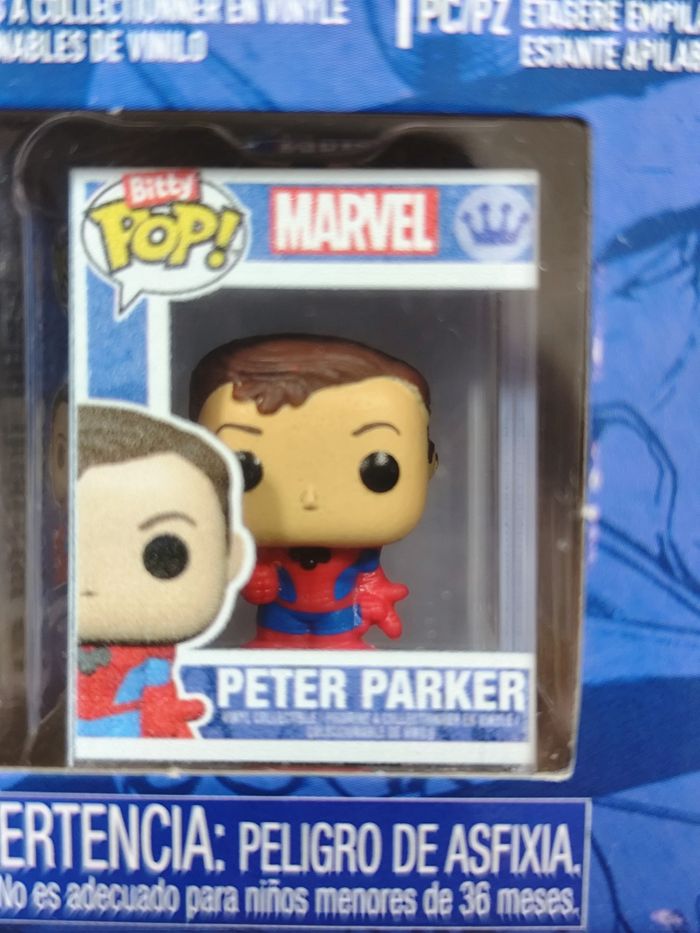 Lot De 2 Boîtes De 4 Bitty Pop! Marvel Comics Spider-Verse (8 Figurines) - photo numéro 10