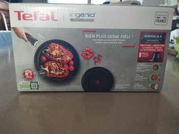 set de poêles Tefal Ingenio Darkstone
