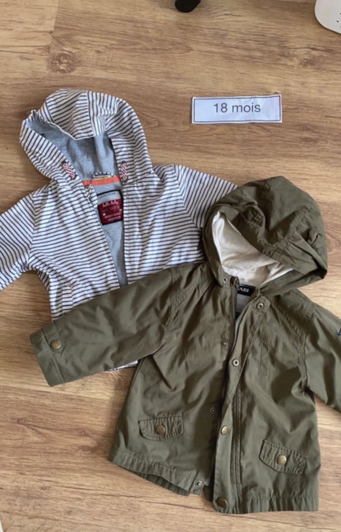 Lot manteau demi saison