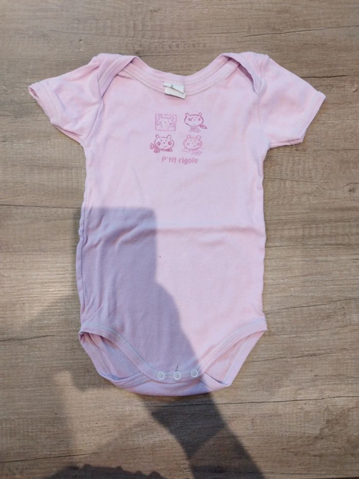 Lot de 4 body bébé fille 1 an 12 mois - photo numéro 5