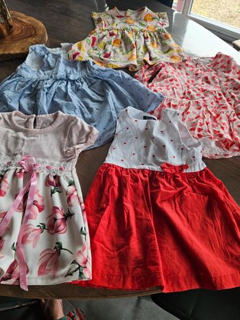 Lot de 5 robes bébé