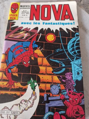 Marvel spider man n51 1982