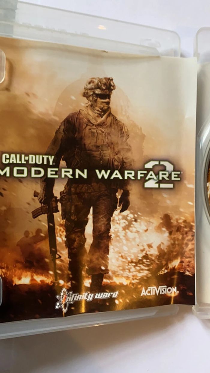 call of duty modern warfare 2 ps3 - photo numéro 2