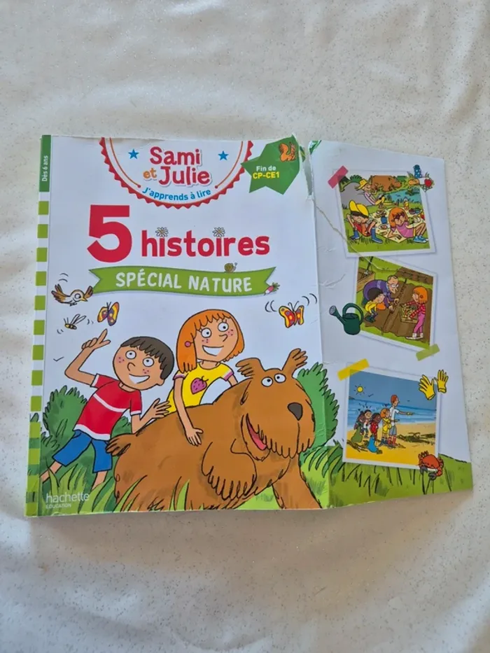 Sami et Julie 5 histoires special nature cp/ce1 - photo numéro 2
