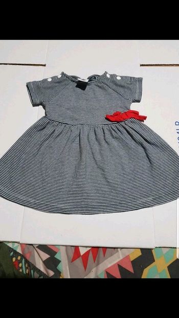 Robe légère petit bateau  3 mois