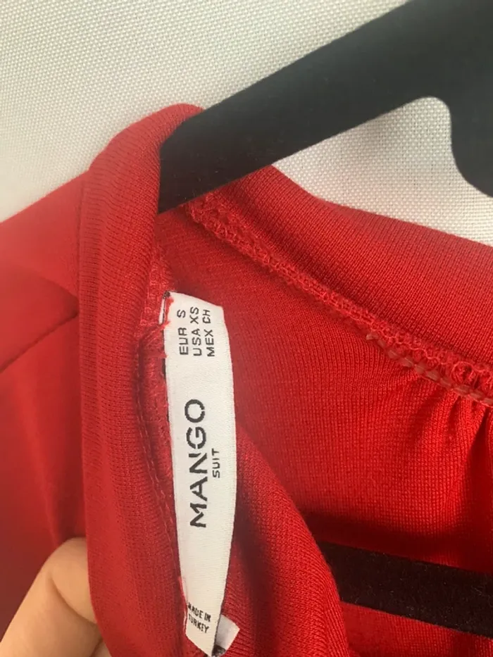 robe manche longue rouge 💃 - photo numéro 3