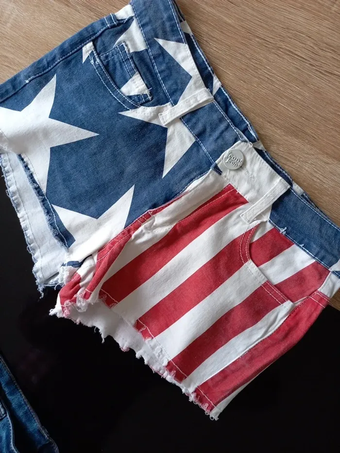 Lot 2 shorts femme T.38 - photo numéro 3