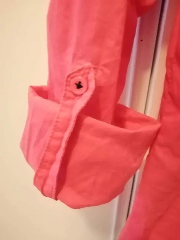 Chemisier rouge corail - photo numéro 4