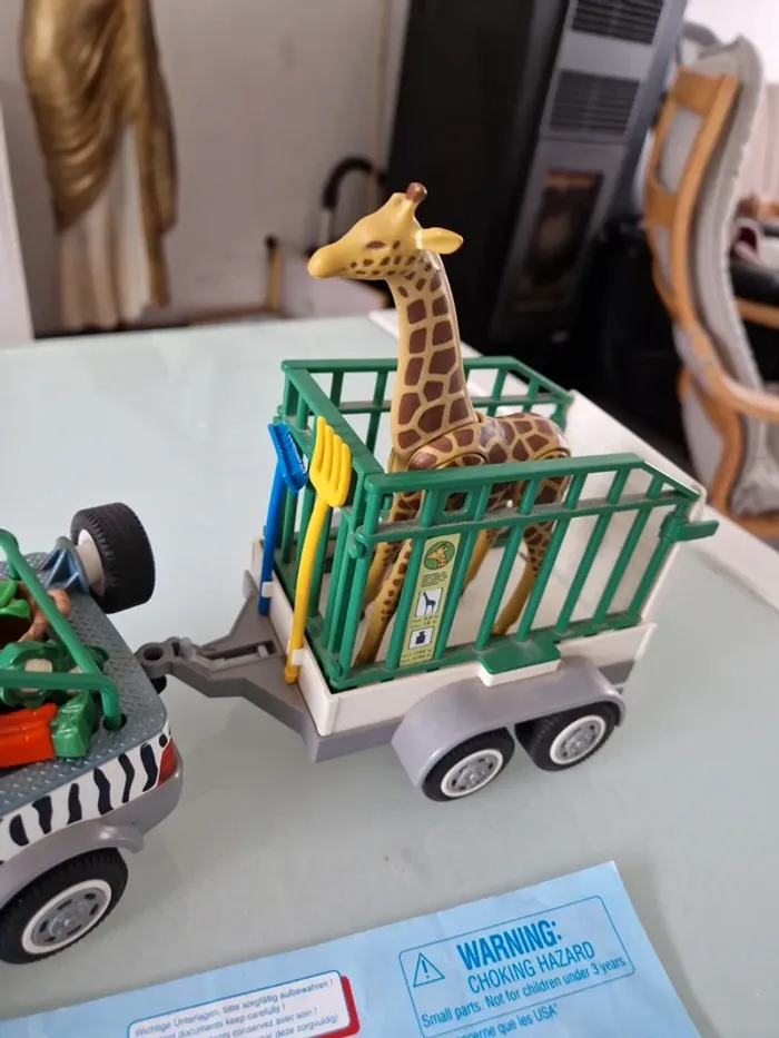 Playmobil voiture zoo - photo numéro 2