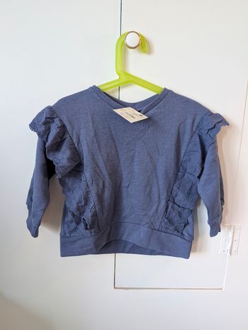 Sweat à volants neuf