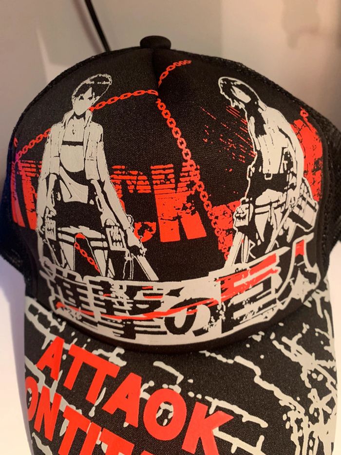 Casquette Shingeki no Kyojin (L’attaque des titans ) - photo numéro 2